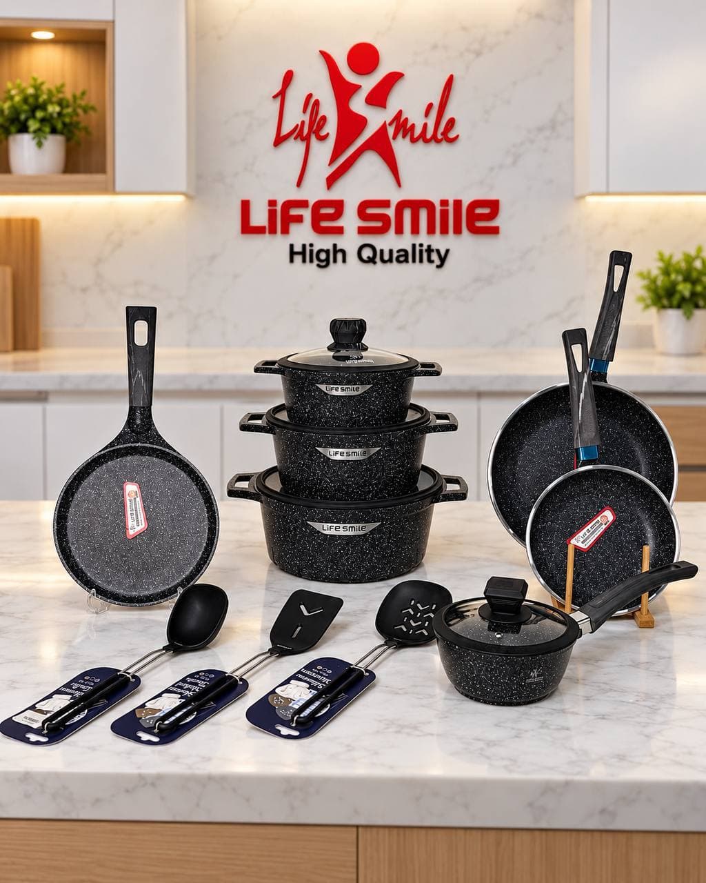 Qozon nabor Life Smile 10 talik